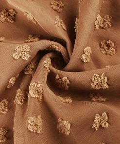 DY NEW ARRIVALS LOIDA Swiss Dot Tunic Dress - Camel