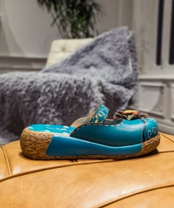 JF SOFFIA | Genuine Leather Cerulean Ribbed-Sole Floral Appliqued Sandals Clogs NEW ARRIVALS 15 JF SOFFIA | Genuine Leather Cerulean Ribbed-Sole Floral Appliqued Sandals Clogs NEW ARRIVALS