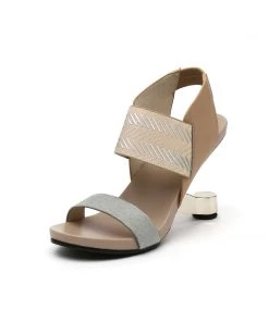 Jady Rose JadyRose | Signature Ankle-Strap Elevator High Heel Open Toe Sandals