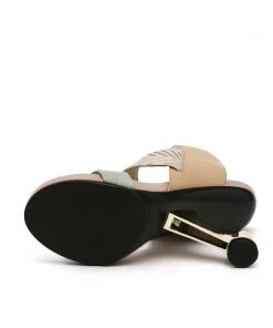 Jady Rose JadyRose | Signature Ankle-Strap Elevator High Heel Open Toe Sandals