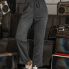 BFZY Smaibulun | Heather Black Mona Track Pants - Charcoal