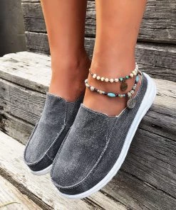 HT En Bloom | Charcoal Canvas Gianna Mule