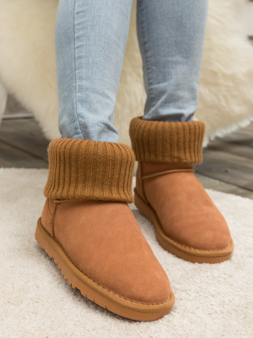XH SMAIBULUN UGG™ | Faux Fur & Sock-Lined Boots 1 XH SMAIBULUN UGG™ | Faux Fur & Sock-Lined Boots