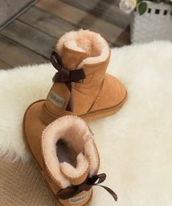 XH New In Shoes SMAIBULUN UGG™ | Classic Ribbon Bow-Back Faux Fur-Lined Suede Boots 20 XH New In Shoes SMAIBULUN UGG™ | Classic Ribbon Bow-Back Faux Fur-Lined Suede Boots