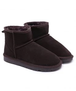 XH New In Shoes SMAIBULUN UGG™ | Faux Fur-Lined Suede Low Boots