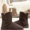XH New In Shoes SMAIBULUN UGG™ | Faux Fur-Lined Classic Side Button UGG