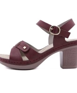 Single Metal Stud Cross Upper Heel Sandals - SIKETU New In Shoes