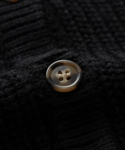 MY Smaibulun | Front And Back Wearable Knit Cardigan - Black New In Clothing 13 MY Smaibulun | Front And Back Wearable Knit Cardigan - Black New In Clothing