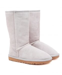 XH SMAIBULUN UGG™ | Signature Faux Fur-Lined Suede Mid-Length Boots