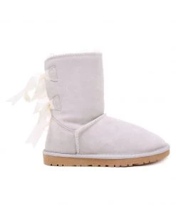 XH SMAIBULUN UGG™ | Back Ribbon Double-Bow Suede Boots 29 XH SMAIBULUN UGG™ | Back Ribbon Double-Bow Suede Boots