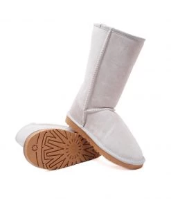 XH SMAIBULUN UGG™ | Signature Faux Fur-Lined Suede Mid-Length Boots