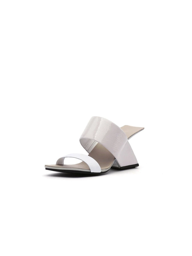 Jady Rose NEW ARRIVALS JadyRose | Signature Open-Heel Leather Slide Sandal - Cream 1 Jady Rose NEW ARRIVALS JadyRose | Signature Open-Heel Leather Slide Sandal - Cream