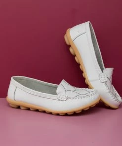 ATC Contrast-Stitch Leather Loafers - MAMA LOVE Shop Loafer