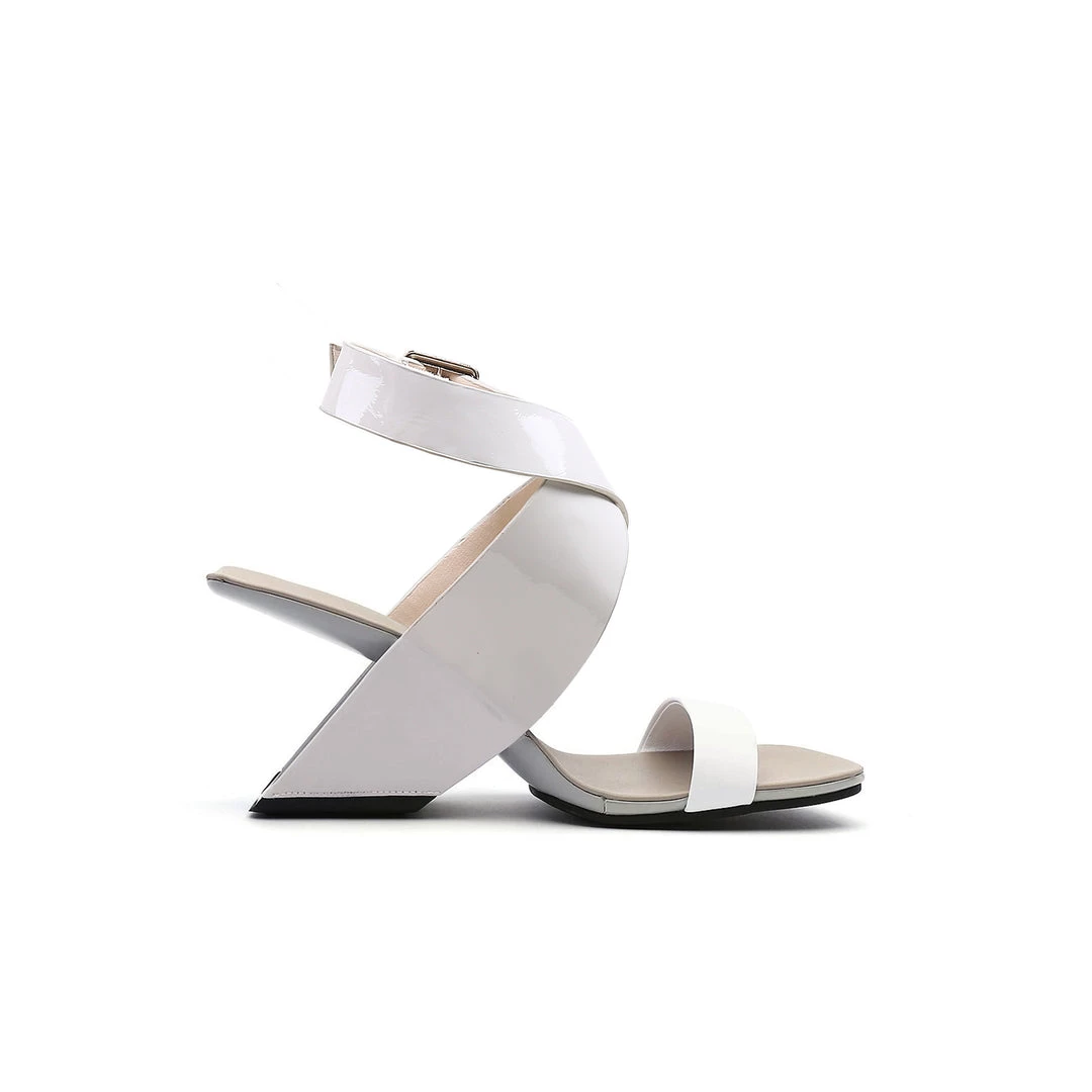 Jady Rose S/S 2022 Twist Strap Open-Heel Leather Slide Sandal - JadyRose 13 Jady Rose S/S 2022 Twist Strap Open-Heel Leather Slide Sandal - JadyRose