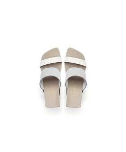 Jady Rose NEW ARRIVALS JadyRose | Signature Open-Heel Leather Slide Sandal - Cream 7 Jady Rose NEW ARRIVALS JadyRose | Signature Open-Heel Leather Slide Sandal - Cream