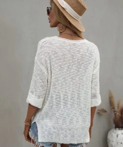 MY New In Clothing CAUGHT KNIT TOP - CREAM 8 MY New In Clothing CAUGHT KNIT TOP - CREAM