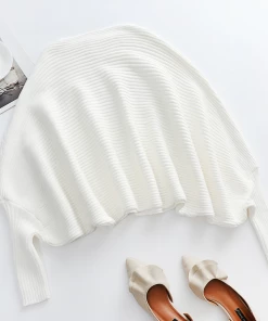 MY New In Clothing Smaibulun | GISELE Lantern Sleeve Long Cuff Knit Top - Cream 10 MY New In Clothing Smaibulun | GISELE Lantern Sleeve Long Cuff Knit Top - Cream