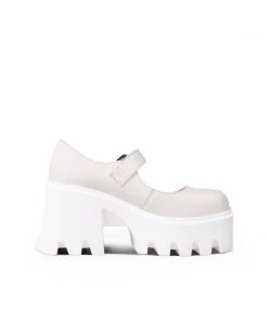 Jady Rose JadyRose | Classic Chunky Heel Mary Jane - Cream New In Shoes 8 Jady Rose JadyRose | Classic Chunky Heel Mary Jane - Cream New In Shoes