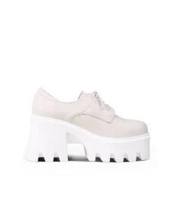 Jady Rose Genuine Leather Freesia Lace-Up Chunky Heel Platform Oxford Shoes- JadyRose 20 Jady Rose Genuine Leather Freesia Lace-Up Chunky Heel Platform Oxford Shoes- JadyRose