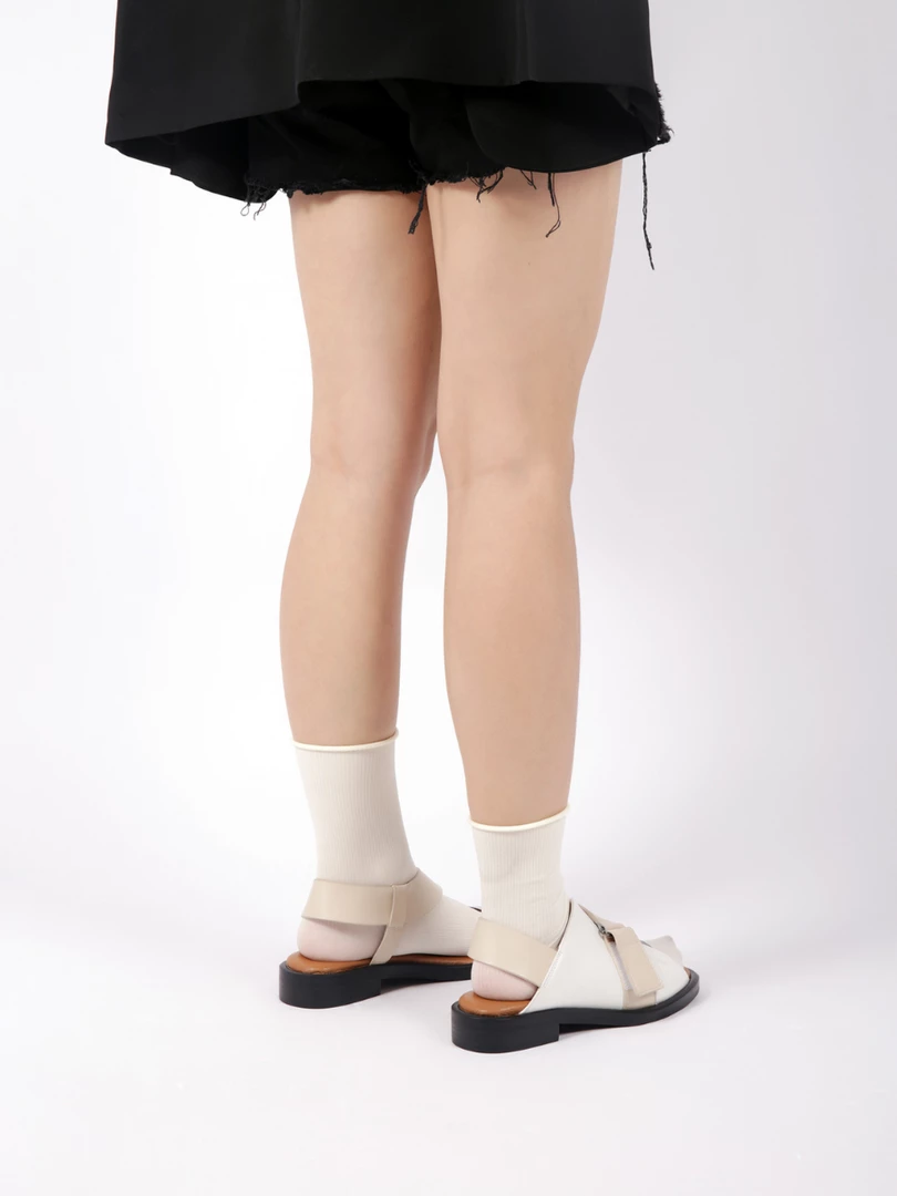 Jady Rose JADYROSE | LEANORA BEIGE CONTRAST SANDAL 4 Jady Rose JADYROSE | LEANORA BEIGE CONTRAST SANDAL