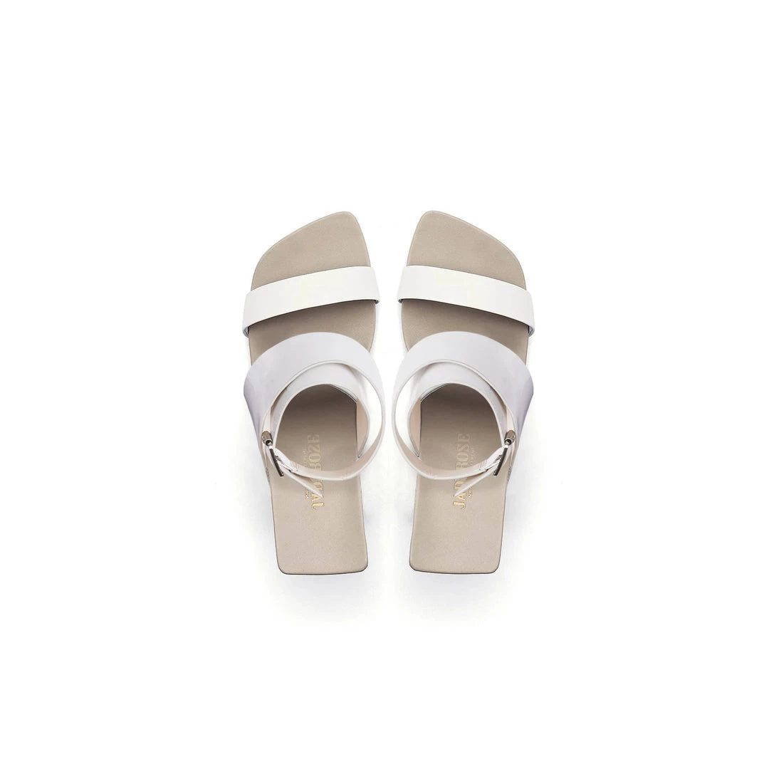 Jady Rose S/S 2022 Twist Strap Open-Heel Leather Slide Sandal - JadyRose 15 Jady Rose S/S 2022 Twist Strap Open-Heel Leather Slide Sandal - JadyRose