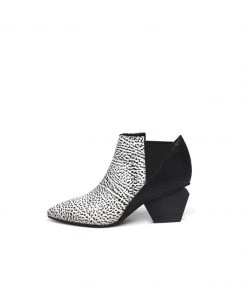 Jady Rose NEW ARRIVALS JadyRose | Geometry-Heel Textile Contrast Color Ankle Leather Boots 11 Jady Rose NEW ARRIVALS JadyRose | Geometry-Heel Textile Contrast Color Ankle Leather Boots