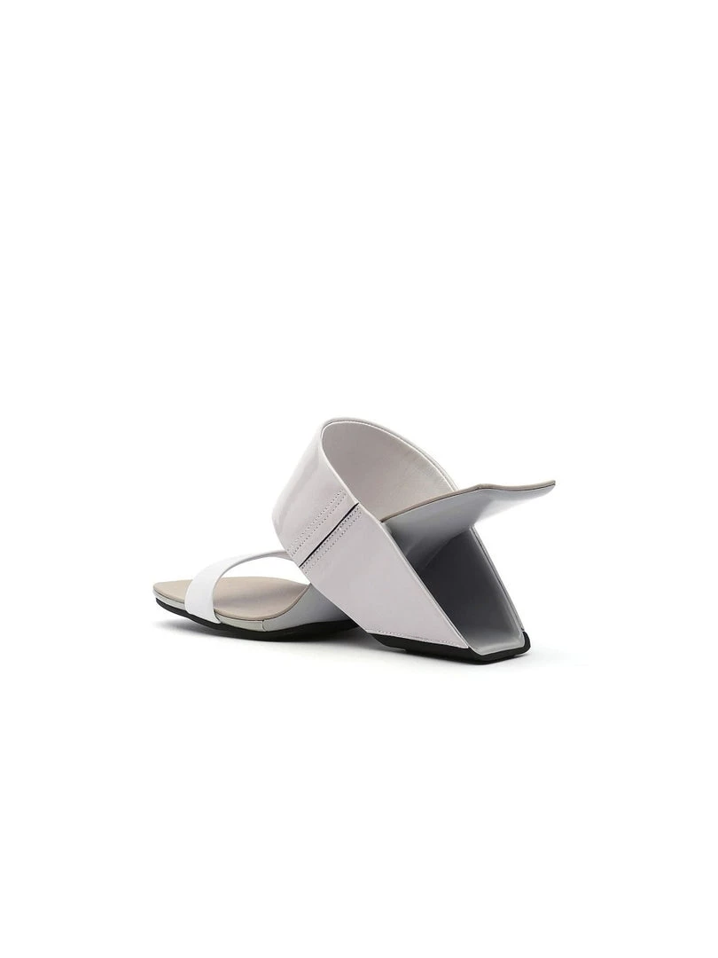 Jady Rose NEW ARRIVALS JadyRose | Signature Open-Heel Leather Slide Sandal - Cream 4 Jady Rose NEW ARRIVALS JadyRose | Signature Open-Heel Leather Slide Sandal - Cream