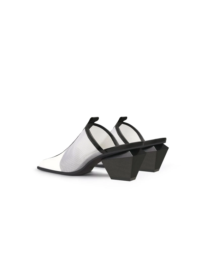 Jady Rose New In Shoes JadyRose | Geometry Block Point Toe Mid Heel Mules - Cream 7 Jady Rose New In Shoes JadyRose | Geometry Block Point Toe Mid Heel Mules - Cream