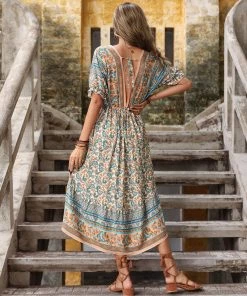 BFZY CADENA MIDI DRESS - APRICOT NEW ARRIVALS