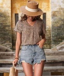 BFZY SUETTE TOP - LEOPARD NEW ARRIVALS 9 BFZY SUETTE TOP - LEOPARD NEW ARRIVALS