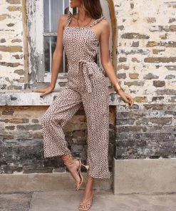 BFZY ZANIYA JUMPSUIT - KHAKI PRINT