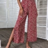 BFZY CHELO CULOTTES PANTS - RED PRINT NEW ARRIVALS