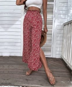 BFZY CHELO CULOTTES PANTS - RED PRINT NEW ARRIVALS