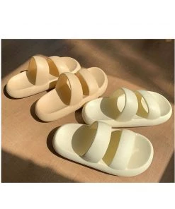 SMAIBULUN Super Soft Sole Lightweight Platform Bread Slippers Pillow Slides Anti-Slip Beach Sandals NEW ARRIVALS 32 SMAIBULUN Super Soft Sole Lightweight Platform Bread Slippers Pillow Slides Anti-Slip Beach Sandals NEW ARRIVALS