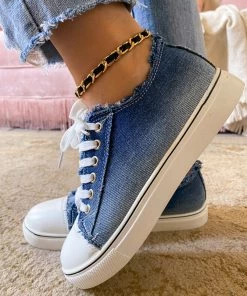 HYHE Shoes Denim Bayshore Canvas Sneakers - EN BLOOM