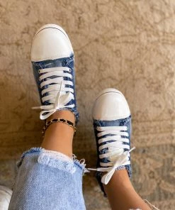 HYHE Shoes Denim Bayshore Canvas Sneakers - EN BLOOM