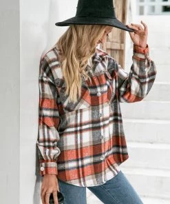 YBL Smaibulun | Plaid Front-Pocket Button-Up Shirt Clothing 21 YBL Smaibulun | Plaid Front-Pocket Button-Up Shirt Clothing