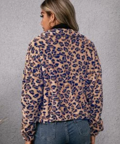 YBL New In Clothing Smaibulun | Blue Leopard Coat