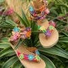 YL Colorful Floral Trimmed Gladiator Flat Sandals - EN BLOOM Shop Sandals