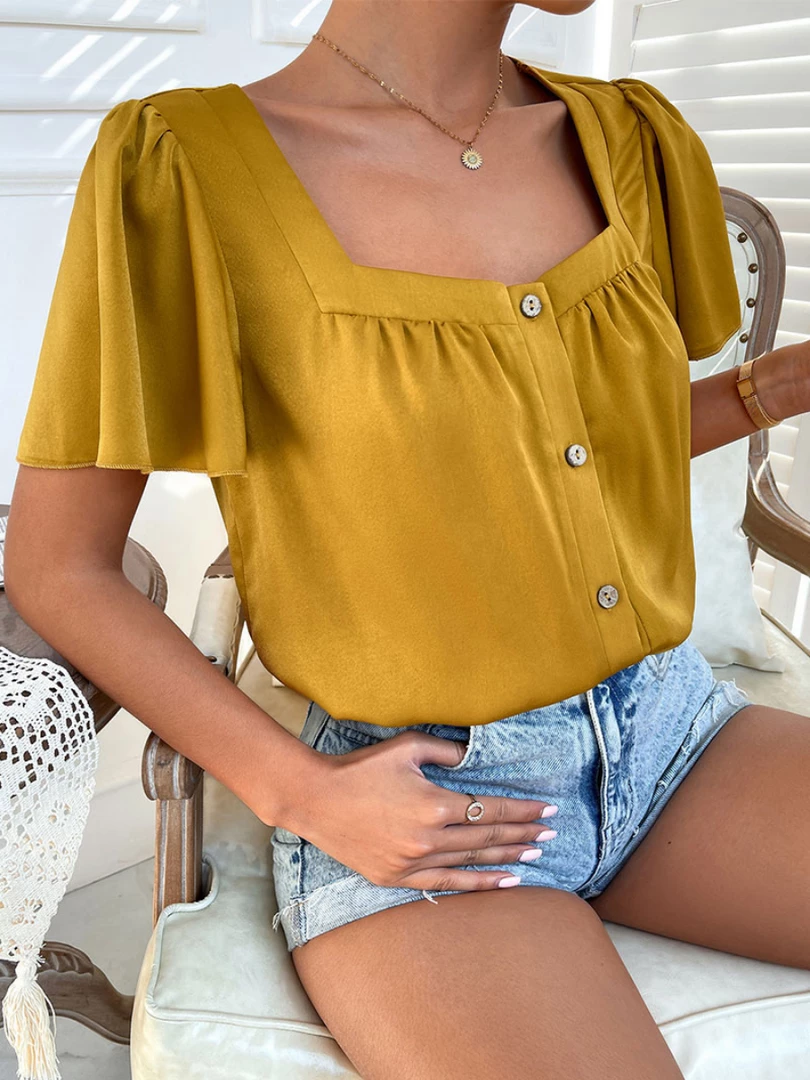 DY AMMELINE TOP - GINGER NEW ARRIVALS 1 DY AMMELINE TOP - GINGER NEW ARRIVALS