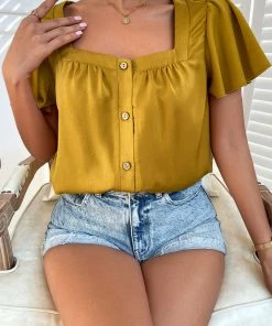 DY AMMELINE TOP - GINGER NEW ARRIVALS