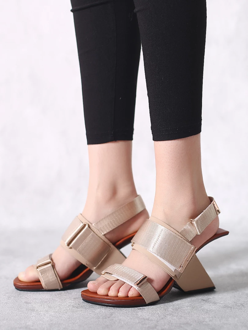 Jady Rose New In Shoes JadyRose | Wedge Heel Summer Slingback Sandal - Gold 1 Jady Rose New In Shoes JadyRose | Wedge Heel Summer Slingback Sandal - Gold