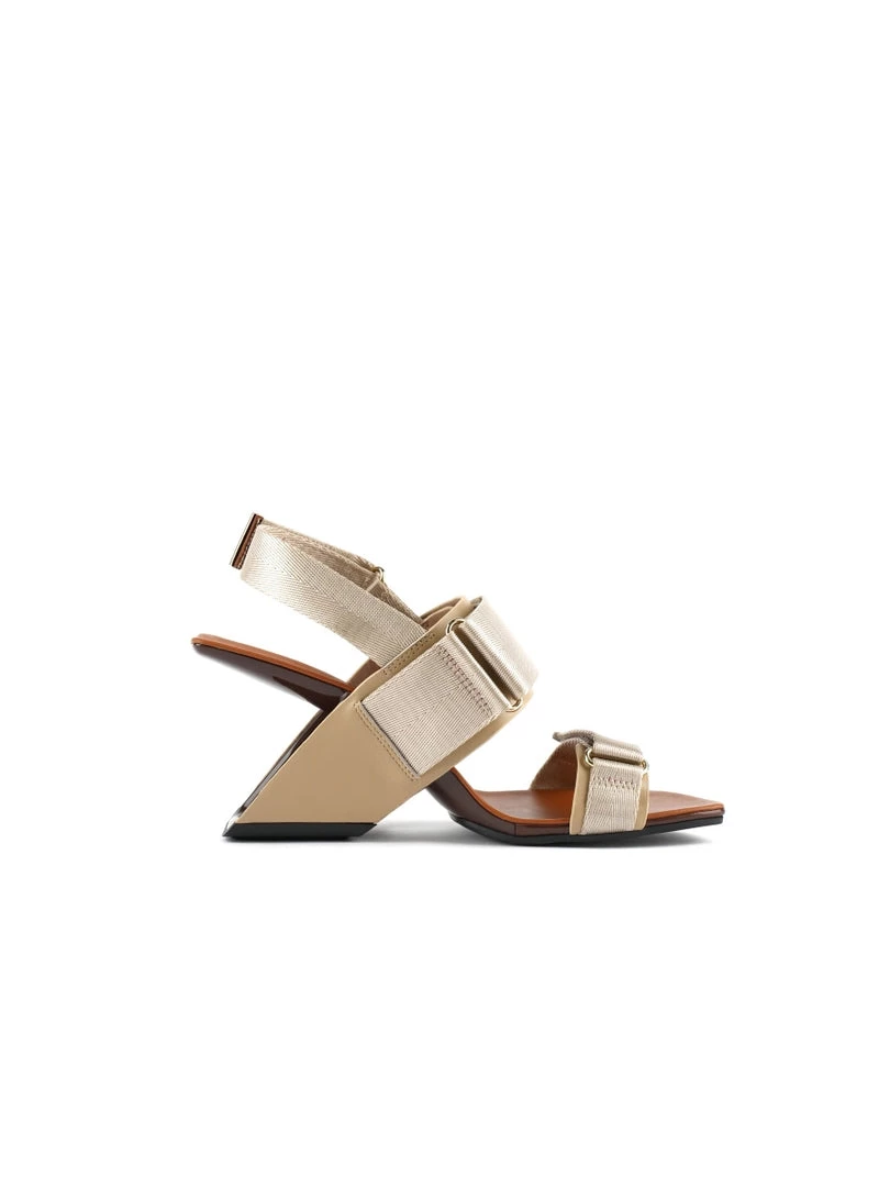 Jady Rose New In Shoes JadyRose | Wedge Heel Summer Slingback Sandal - Gold 3 Jady Rose New In Shoes JadyRose | Wedge Heel Summer Slingback Sandal - Gold