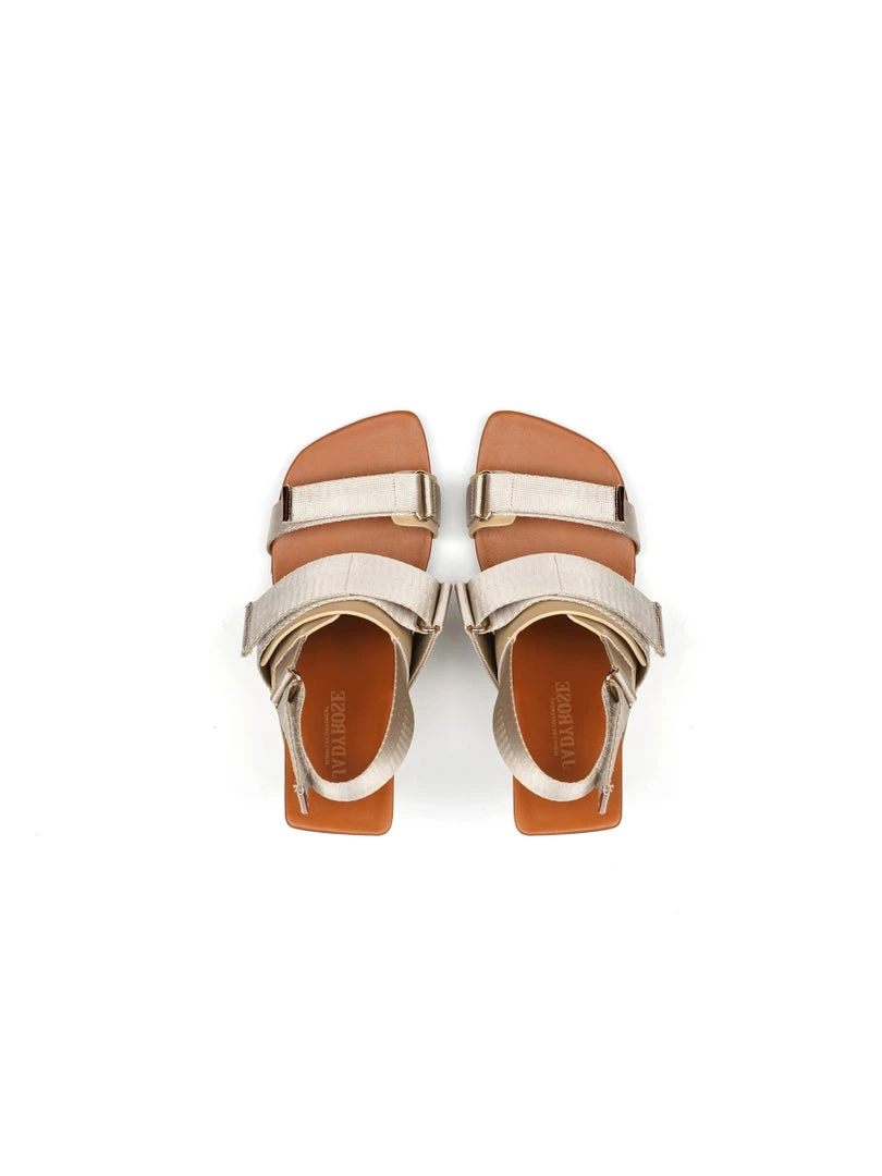Jady Rose New In Shoes JadyRose | Wedge Heel Summer Slingback Sandal - Gold 6 Jady Rose New In Shoes JadyRose | Wedge Heel Summer Slingback Sandal - Gold