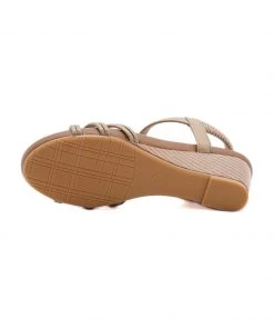 SIKETU | GOLD WOODEN RING SLINGBACK