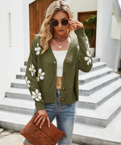 QDYH New In Clothing Smaibulun | Daisy Lover Knit Cardigan 25 QDYH New In Clothing Smaibulun | Daisy Lover Knit Cardigan