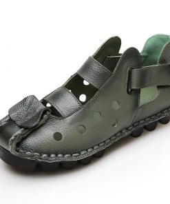 XR Rumour Has It | Leather Strappy Agape Cut Out Deco Sandals New In Shoes