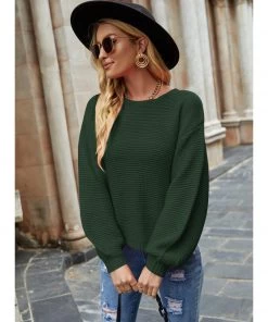 QDYH New In Clothing Smaibulun | Puff Sleeve Scarf Sweater 22 QDYH New In Clothing Smaibulun | Puff Sleeve Scarf Sweater