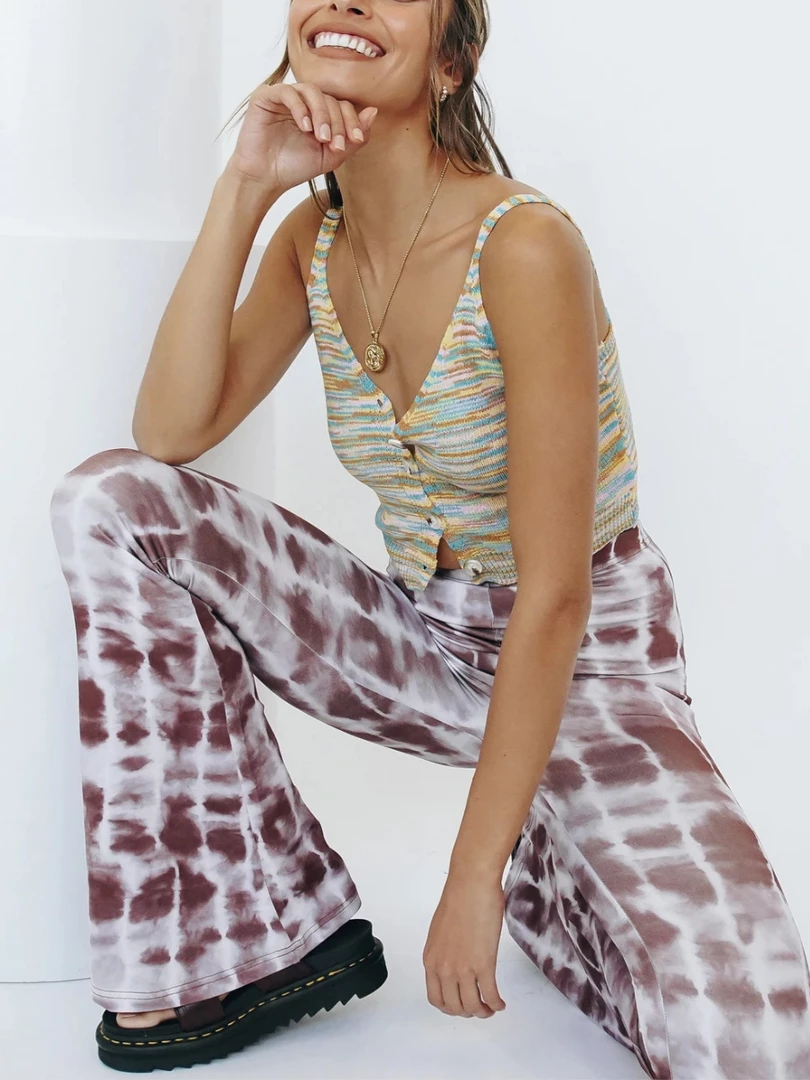 MY NEW ARRIVALS LEO KNIT TOP - GREEN PRINT 2 MY NEW ARRIVALS LEO KNIT TOP - GREEN PRINT