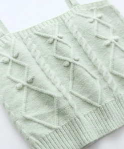 MY Smaibulun | RACHAELS Knit Cardigan Set - Green